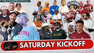 🏈🚨HOF College Football  SOONER SATURDAY KICKOFF  TODAY 10 am ET🚨🏈 [upl. by Chun]