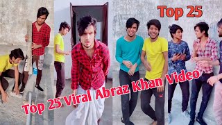 TOP 25 ABRAZ KHAN TIK TOK 😂 FUNNY VIDEO  Trending 2020 Funny 😂 video [upl. by Philips]