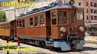 TREN SOLLER ROTER BLITZ MALLORCA [upl. by Tindall]