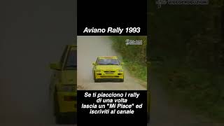 Aviano Rally 1993 Short 5 classicrally rallycar automobile [upl. by Aindrea440]