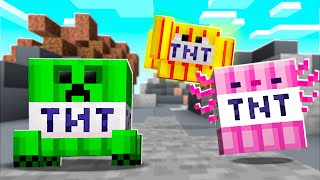 ¡Minecraft PERO hay MOBS de TNT 😲💥🧨 SILVIOGAMER MINECRAFT PERO [upl. by Llecrep]