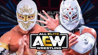 ¡ MÍSTICO vs DRALÍSTICO EN AEW   EL BOMB4ZO DE LA EMPRESA DE TONY KHAN [upl. by Kalil]