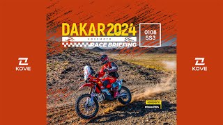 In Stage 3 of Dakar Rally 2024 all 5 KOVE bikes have finished the race丨KOVE RACING TEAM [upl. by Akirdnahs968]