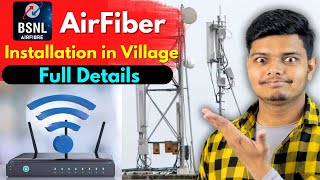 BSNL AIRFIBER  Cheapest Plans Installation  Detailed Explained [upl. by Haily997]