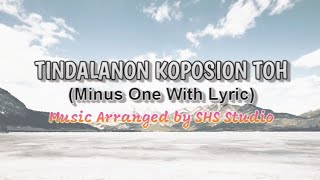 Tindalanon Koposion Toh Karaoke  Cover Music HQ with lyric by SHS [upl. by Ahsini381]