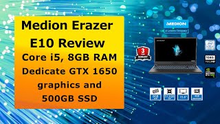 Medion Erazer E10 Gaming Laptop Review [upl. by Issim]