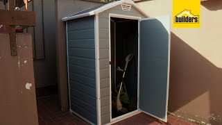 How to Assemble a Keter Manor Shed [upl. by Menzies154]