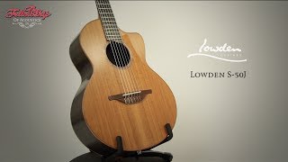 TFOA review  Lowden S50J African Blackwood amp Redwood [upl. by Anaik]