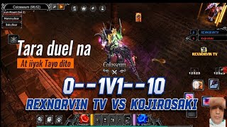 DevilzMU  Duel REXNORVIN TV VS KojiroSaki rexnorvinTV [upl. by Bhatt425]