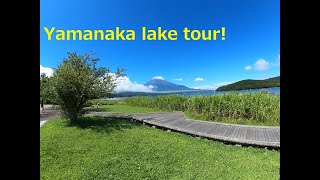 YAMANAKA LAKE cycling route [upl. by Morlee]