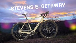 Stevens EGetaway  EGravelBike Shimano GRX 822 TQ50 360Wh [upl. by Vtarj]