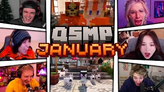 The MOST VIEWED CLIPS of QSMP JANUARY 2024  KARMA EXTRA [upl. by Adiaros]