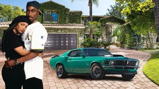 Tupac Shakur Lifestyle GIRLFRIEND KIDS Age House Cars and Net Worth 2024 [upl. by Labors]