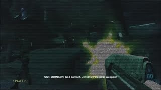 Halo 1 Helmet Cam Scene But Jenkins Fires His Weapon [upl. by Freed347]