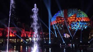 Miraculeux Christmas Projection Show  Europa Park [upl. by Anitreb846]