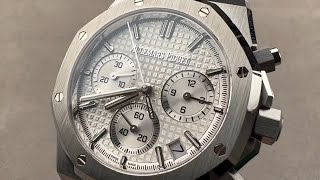 Audemars Piguet Royal Oak Chronograph 50th Anniversary 26240STOO1320ST03 AP Watch Review [upl. by Kcid]