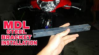 MDL NEW BRACKET INSTALLATION YAMAHA MIO SPORTY [upl. by Harvie605]