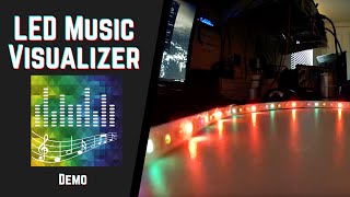 DIY LED Music Visualizer  MSGEQ7 [upl. by Derry]