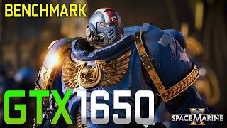 Warhammer 40K Space Marine 2 on a Budget PC  GTX 1650 [upl. by Namra733]