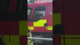 Moortown fire appliance out on a drive 2601 please like and subscribe [upl. by Aneeuqal]