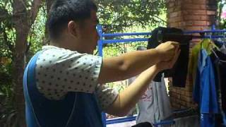 shooting airpistol Weihrauch HW 70wmv [upl. by Ayidan]