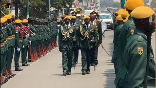 Mnangagwa arrival at Parliament in Style [upl. by Annas740]