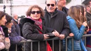 Carnevale la parata romana a Piazza Navona [upl. by Shaylah]