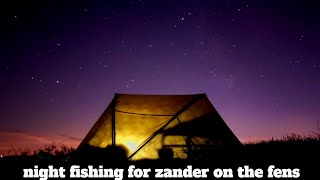 Zander fishing the Fens at night [upl. by Lipp153]