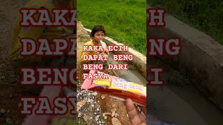 KAKA ECIH DAPAT BENG BENG DARI FASYA minivlog hiburanshorts anakdesa vlog [upl. by Hiasi]