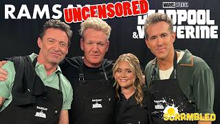 UNCENSORED amp Extended Gordon Ramsay Ryan Reynolds amp Hugh Jackman Chimichanga CookOff [upl. by Ellennahc584]