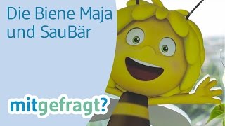 Wie kommt die Biene Maja auf die SauBär Box Zu Gast im Studio 100  dm mitgefragt Folge 52 [upl. by Ahseneuq629]