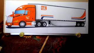 Dibujando un Kenworth T680 transportes monterrey ALA Ángel Morales Dibujos De Trailers [upl. by Chloris]