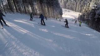 Skipiste an der St Georg Schanze in Winterberg [upl. by Anawit]