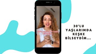 Keşke 30lu yaşlarda bilseydim diyeceğiniz cilt bakım rutini  Doç Dr Ezgi Özkur  shorts [upl. by Allisurd606]