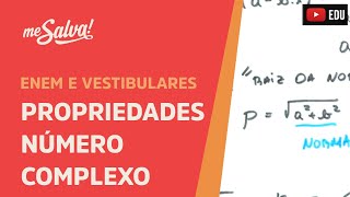 Me Salva CPX04  Propriedades básicas do conjugado de um número complexo [upl. by Anjanette]