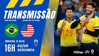 PARIS24 BRASIL X ESTADOS UNIDOS AO VIVO [upl. by Bunde48]