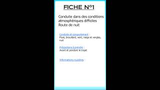 FICHE ORAL 1 PERMIS C [upl. by Sasnett2]