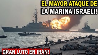 El contraataque más mortífero de Israel La marina israelí voló toda flota iraní en puerto libanés [upl. by Yovonnda956]