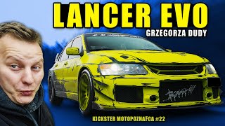 Mitsubishi LANCER  EVO od DUDY  Kickster MotoPoznaFca 22 [upl. by Lu]