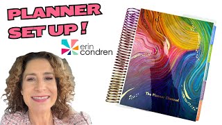 Erin Condren Life Planner Setup 2025 [upl. by Ramirolg722]