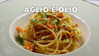 Aglio e Olio Recipe  Delicious Dinner in 20 Minutes [upl. by Niarb88]