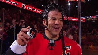 Top 5 Jarome Iginla Moments With The Calgary Flames [upl. by Yellat]