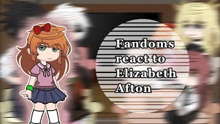 Fandoms react to   PART 1  FnAF  cwveyy [upl. by Chadwick]