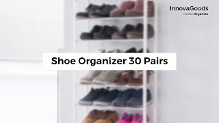 InnovaGoods Home Organize Shoe Rack 30 Pairs [upl. by Augustina159]