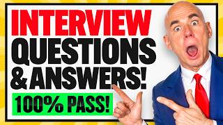 17 JOB INTERVIEW QUESTIONS amp ANSWERS How to PASS a Job Interview 100 PASS GUARANTEED [upl. by Baseler523]