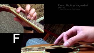 Paano Ba Ang Magmahal Guitar Tutorial [upl. by Eira785]