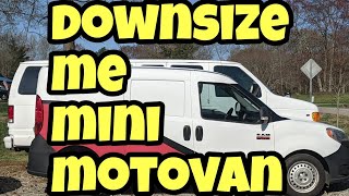 Downsize Me Ram ProMaster City Motovan [upl. by Christiano284]