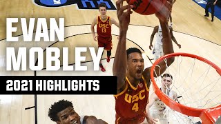 Evan Mobley 2021 NCAA tournament highlights [upl. by Elissa872]