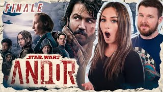 My wife and I watch Andor for the FIRST time  Season 1 FINALE [upl. by Saval996]