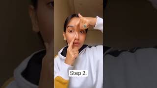 facial exercises for nose youtubeshorts shorts exercise glowup [upl. by Fronniah]